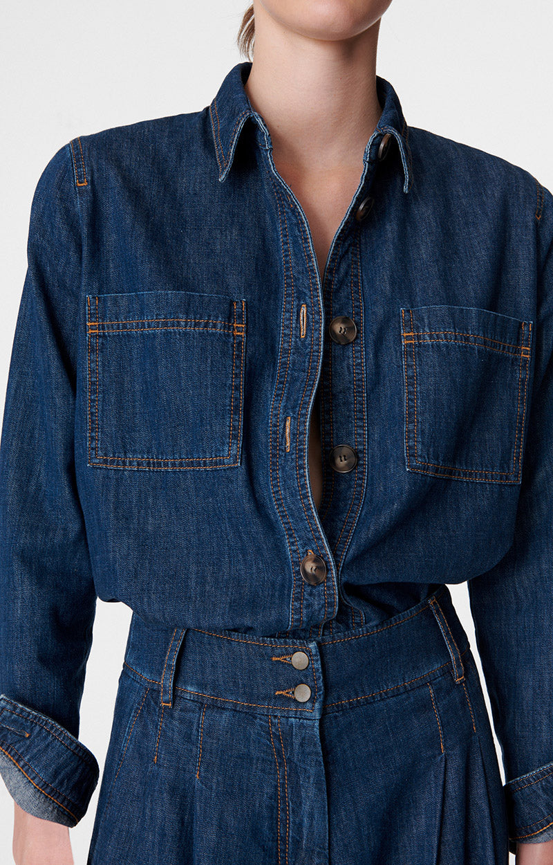 Vanessa Bruno Bilkis Denim Shirt