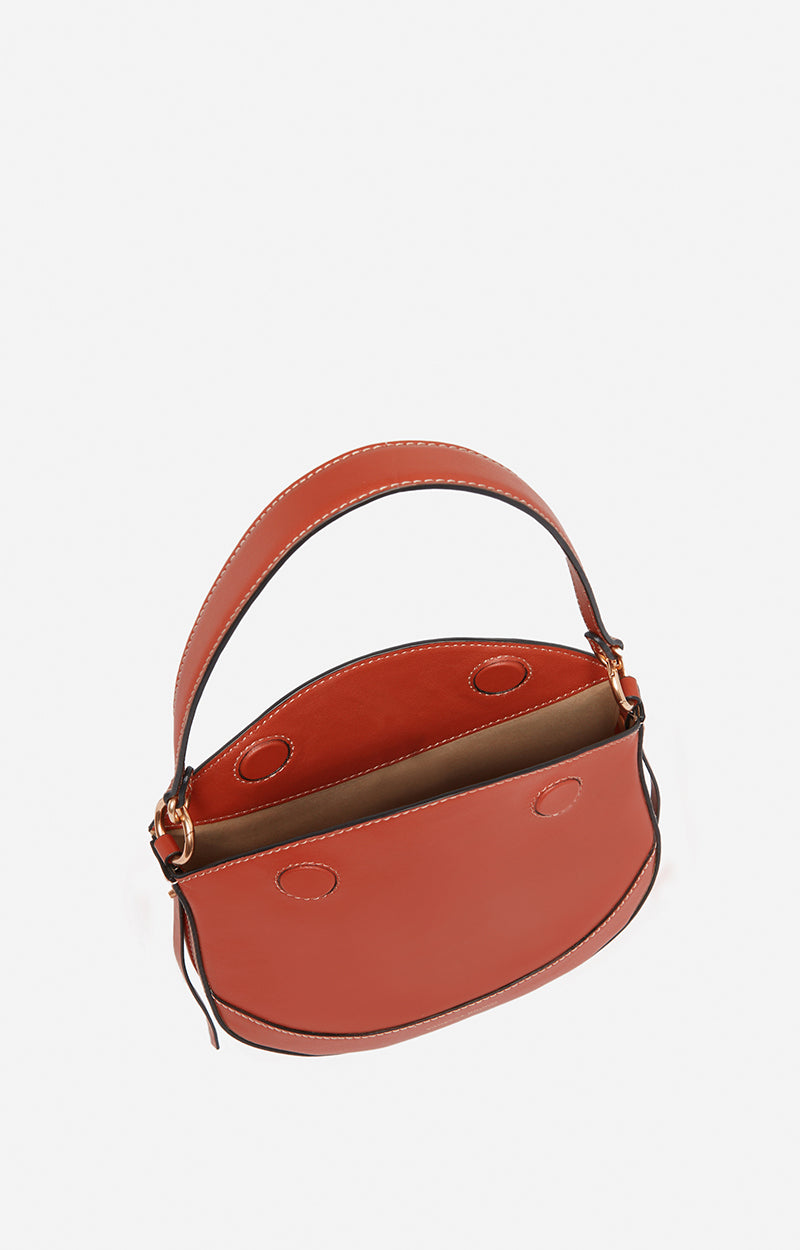 Vanessa Bruno Small Daily Bag in Rouille