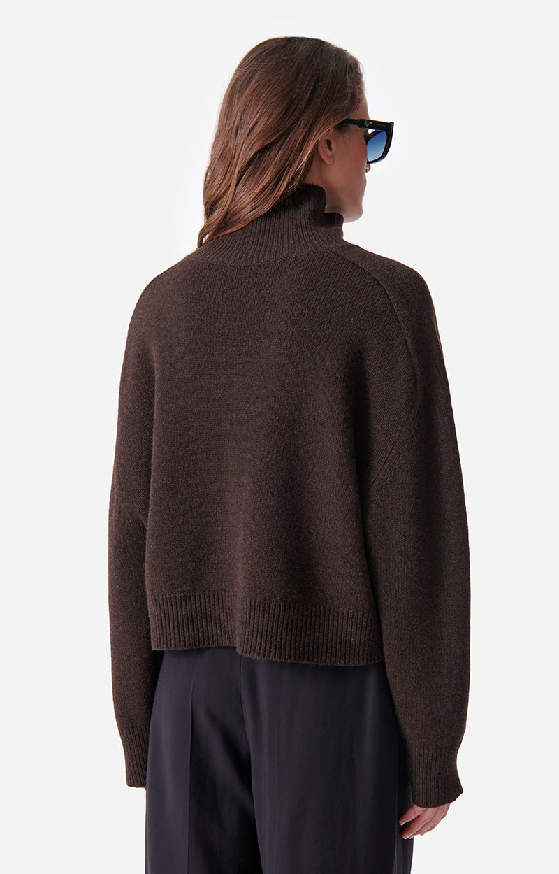 Vanessa Bruno Ballerine Sweater Marron Dark Brown