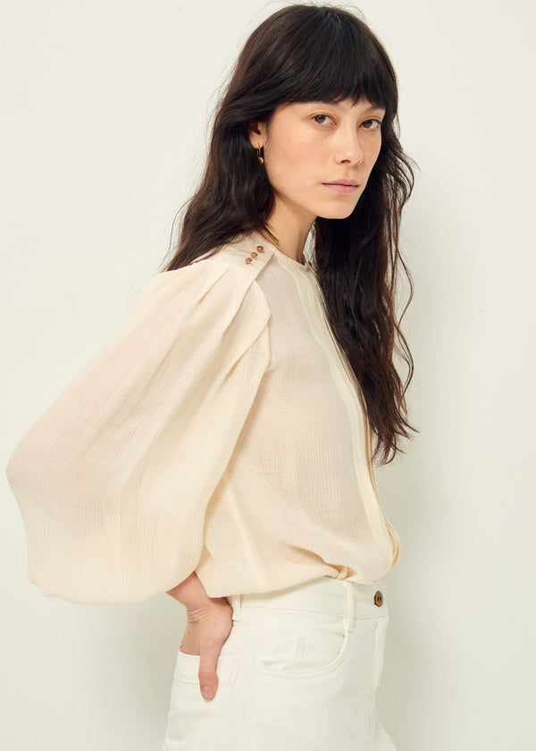 Sessun Daisy B Blouse in Ivory