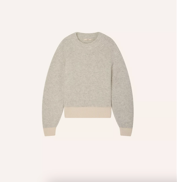 Sessun Odense Sweater in Milkygres