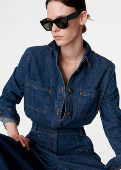 Vanessa Bruno Bilkis Denim Shirt