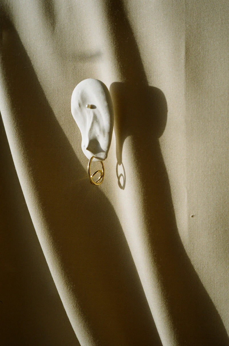 Otiumberg Spiralis Earrings in Gold Vermeil