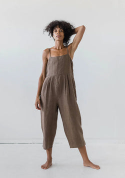 First Rite Mira Pantsuit in Laundered Cocoa