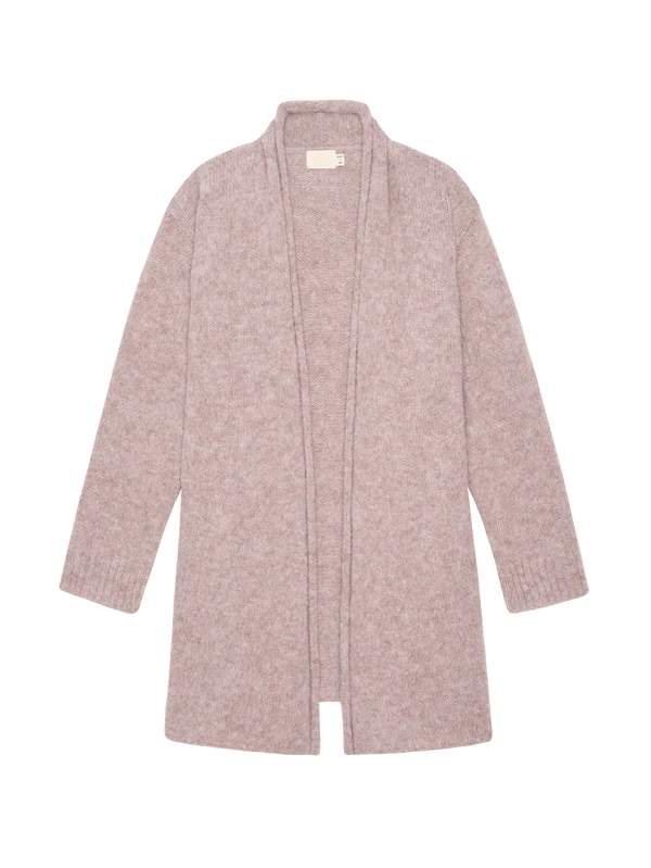 Nation LTD Alyiah Open Front Cocoon Cardigan in Whisper