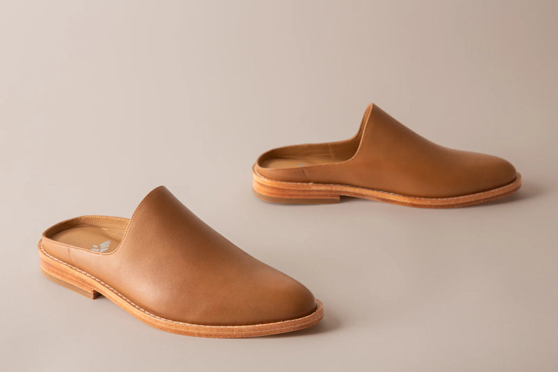 Fortress Adra Mule Slides in Caramel