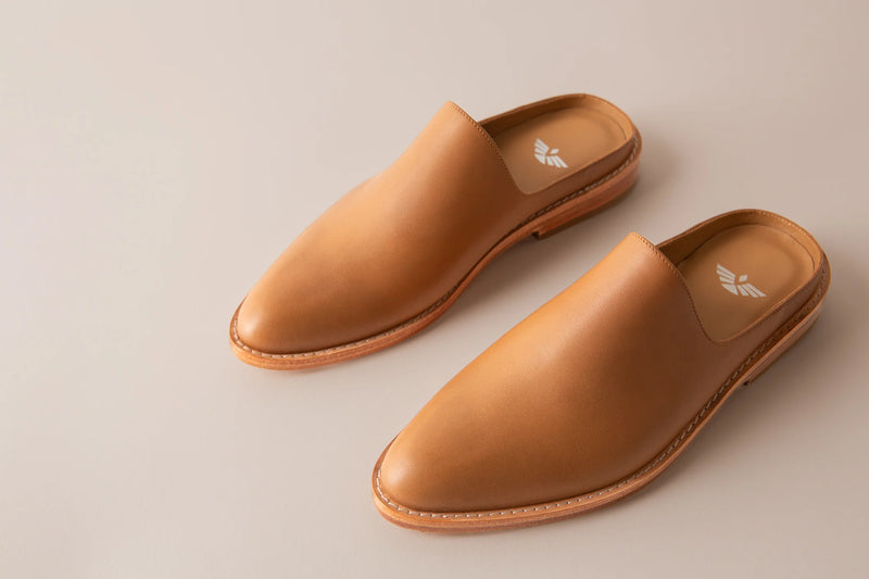 Fortress Adra Mule Slides in Caramel