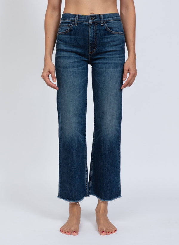 ASKK NY Crop Wide Straight Leg Chevelle