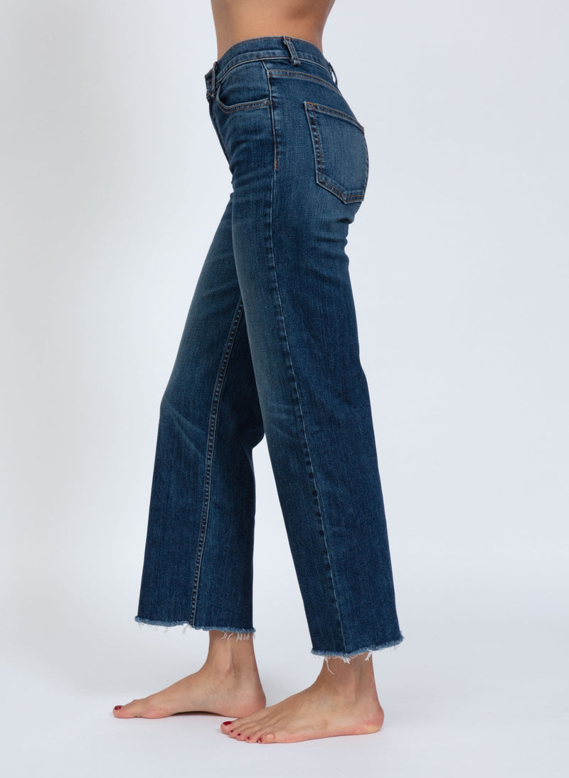 ASKK NY Crop Wide Straight Leg Chevelle