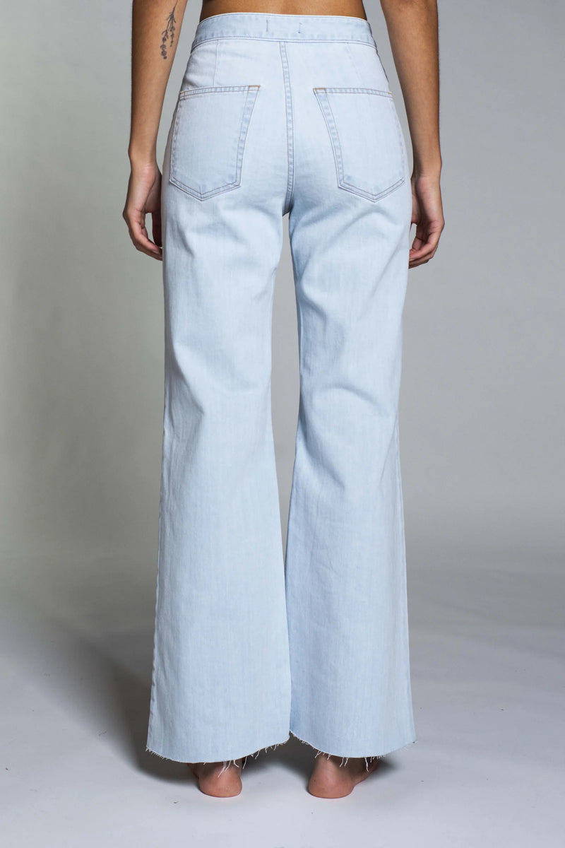 ASKK NY Cropped Brighton Jeans in Bleach