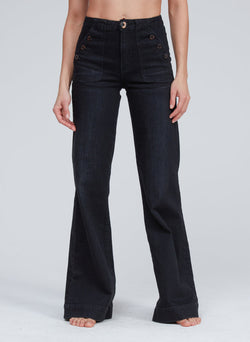 ASKK NY Brickhouse Denim in Rock Washed Black