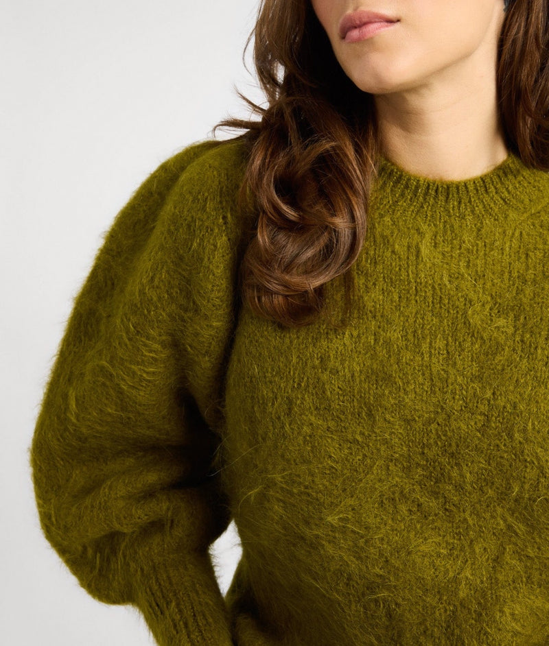 Mille Maya Sweater in Moss