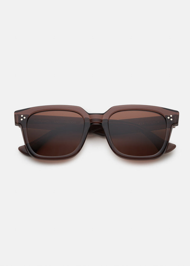 Carla Colour Monaro Square Sunglasses Deep Taupe