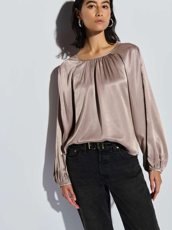 Nation LTD Eveline Top in Mushroom