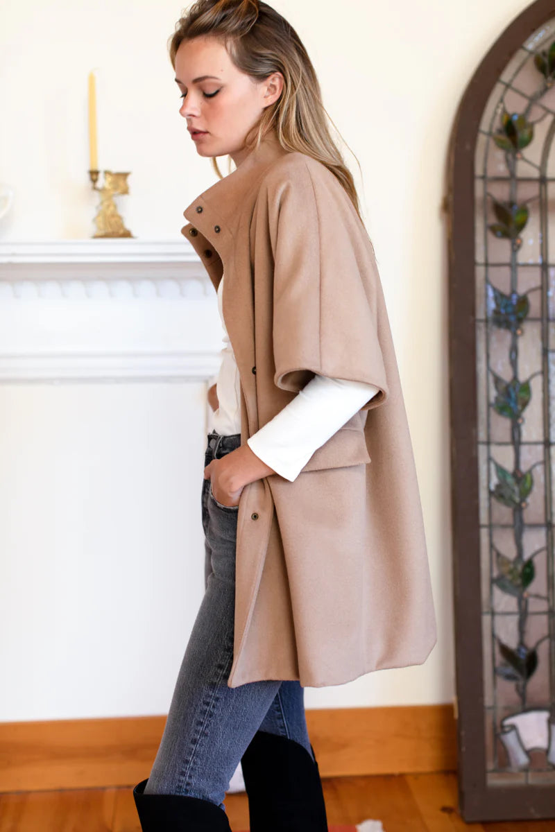 Emerson Fry Layering Jacket in Camel