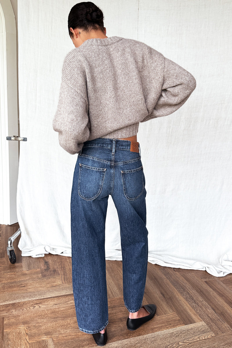 Emerson Fry Dark Nova Barrel Denim Jeans