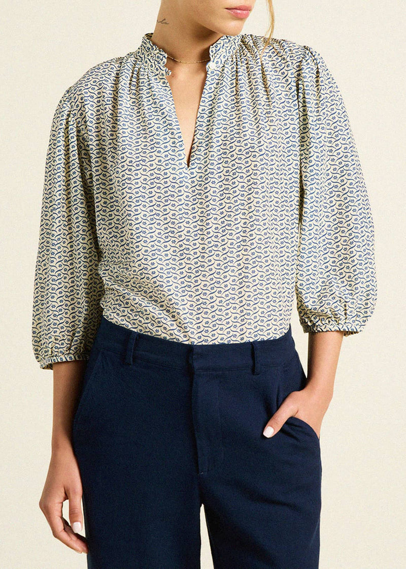 Trovata Orly Blouse in Daisy Chain