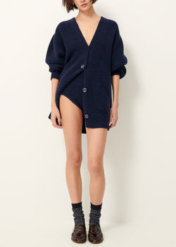 Sessun Cardy Cardigan in Blublack