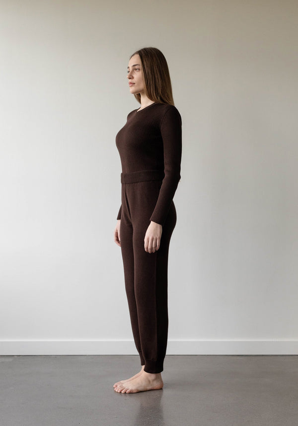 First Rite Lounge Pant Walnut