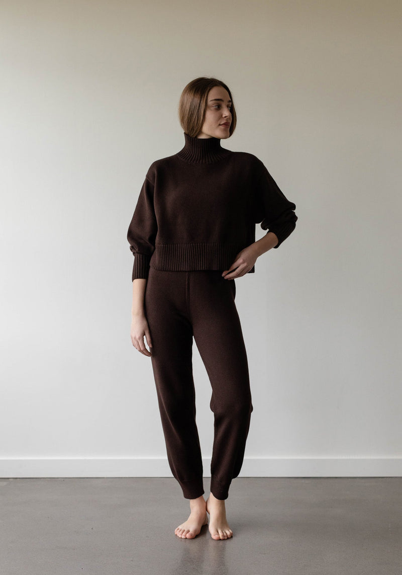 First Rite Lounge Pant Walnut