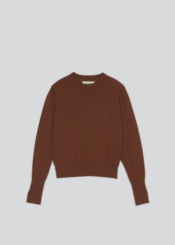 Sayaka Davis Cashmere Pullover in Cacao