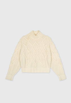 Sayaka Davis Pom Cream Sweater