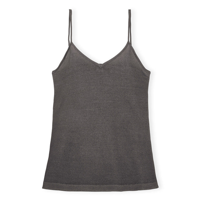 Care By Me Ingrid Cami Top in Gray Cashmere