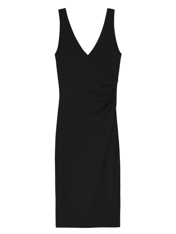 Nation LTD Melrose Column Dress in Black