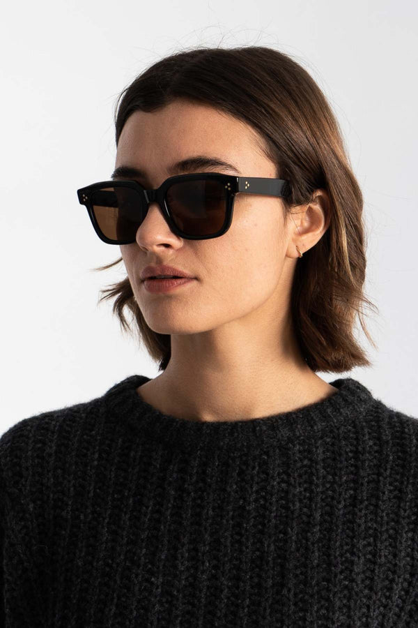 Carla Colour Monaro Square Sunglasses Tort Tortoise