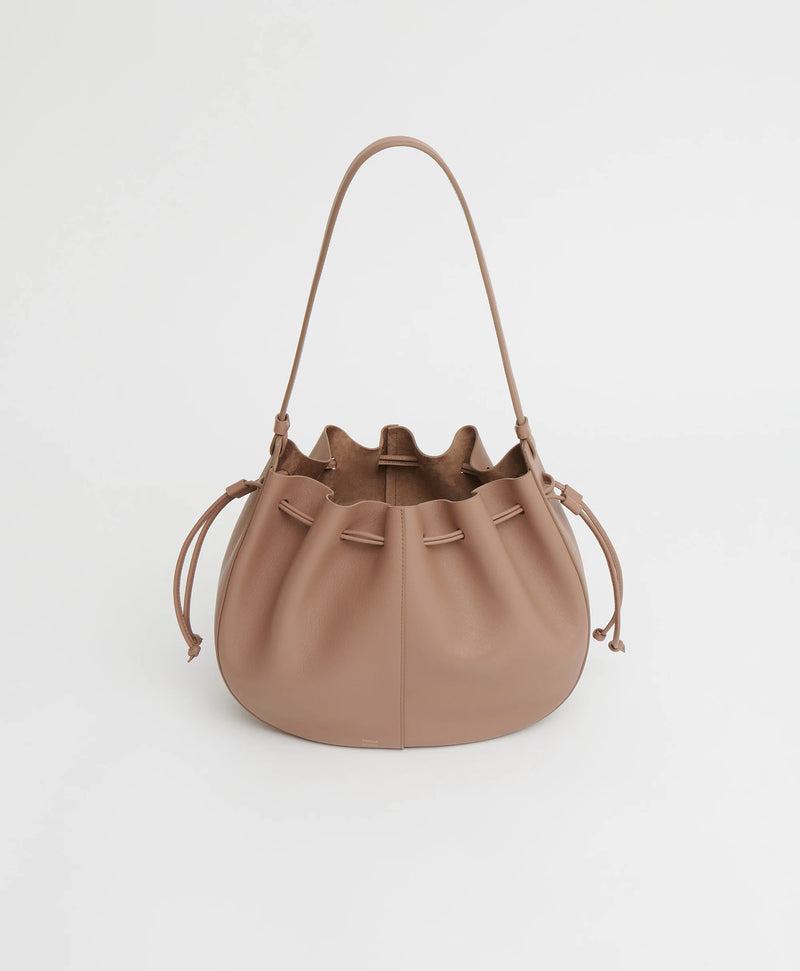 Mansur Garviel Flores Bag in Biscotti