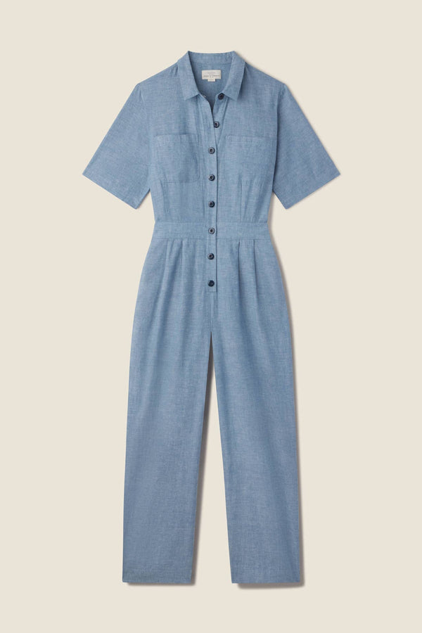 Trovata Audra Jumpsuit in Vintage Indigo