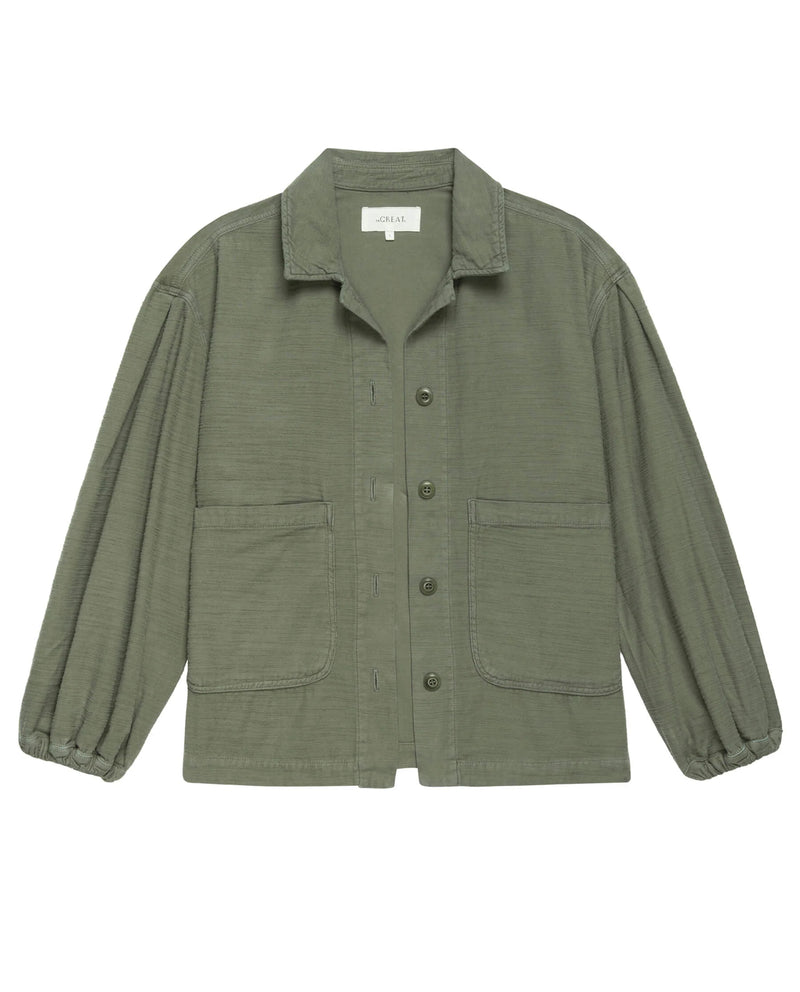 The Great Chore Jacket in Army