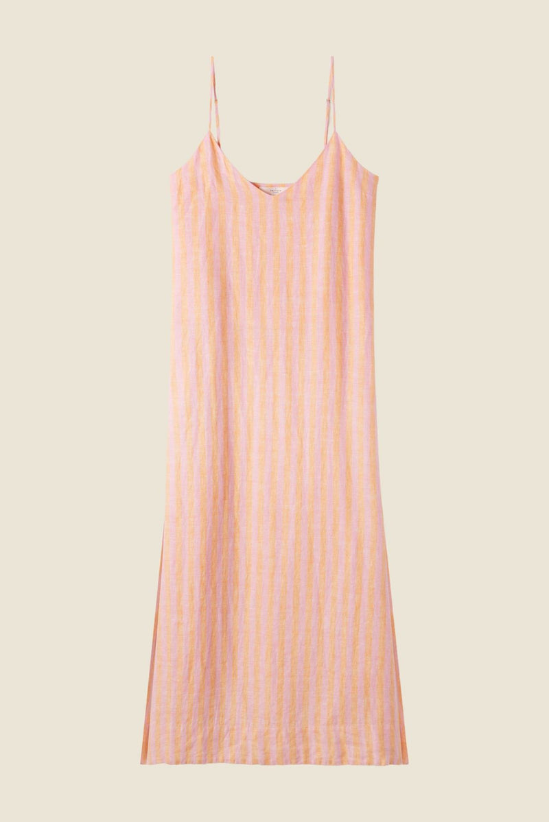 Trovata Reva Dress in Creamsicle Stripe