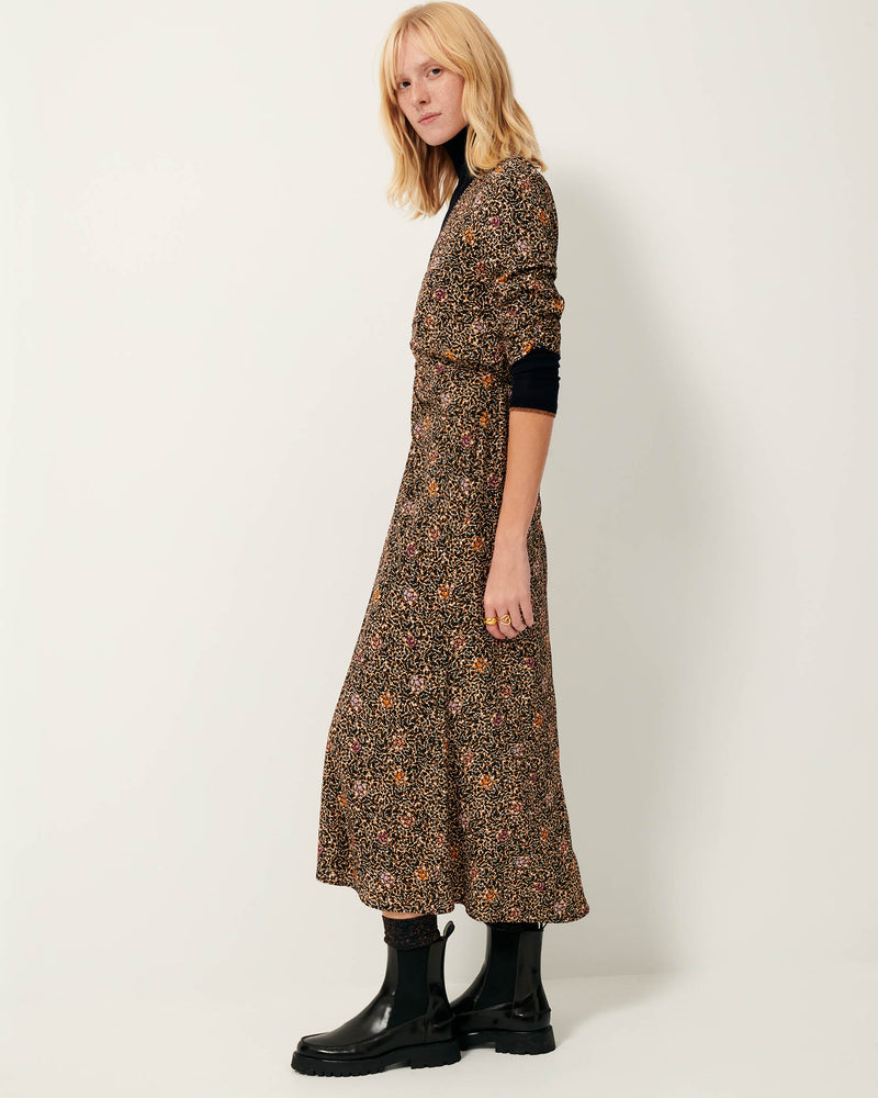 Sessun Nylia Long Dress in Floy Joy