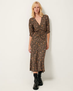 Sessun Nylia Long Dress in Floy Joy