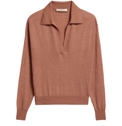 Vanessa Bruno Dixie Pullover Sweater in Noisette