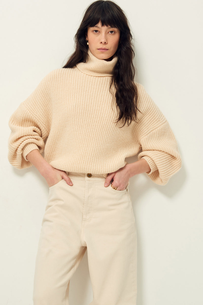 Sessun Montfort Sweater in Fleur De Sel