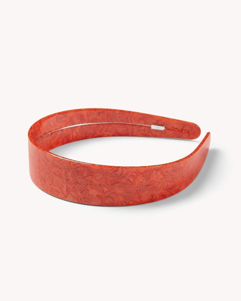 Machete Wide Headband - Poppy + Blonde Tortoise