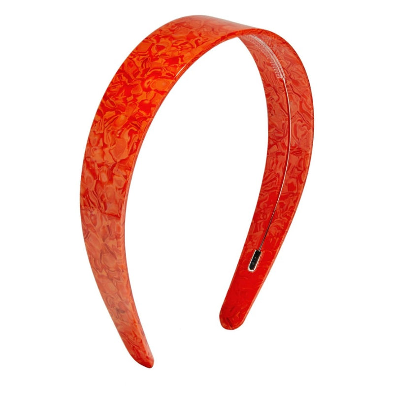 Machete Wide Headband - Poppy + Blonde Tortoise