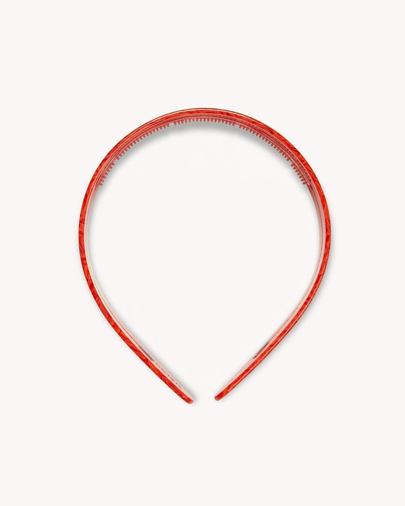 Machete Wide Headband - Poppy + Blonde Tortoise