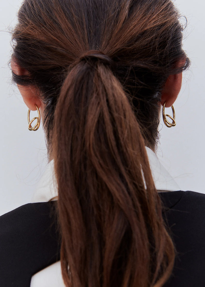 Otiumberg Spiralis Earrings in Gold Vermeil