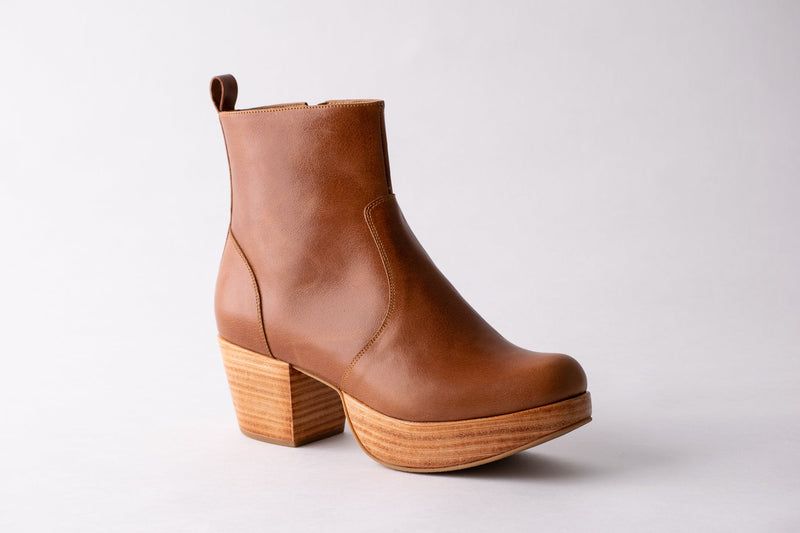 Fortress Charli Boot in Whiskey Brown